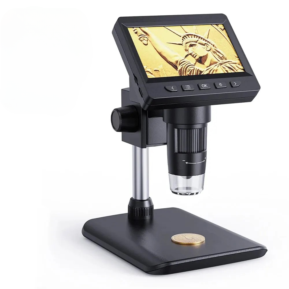 4.3 Inch Digital Soldering Microscope for Electronics Repair