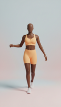 Sunbeam Zip Sports Bra Front Closure