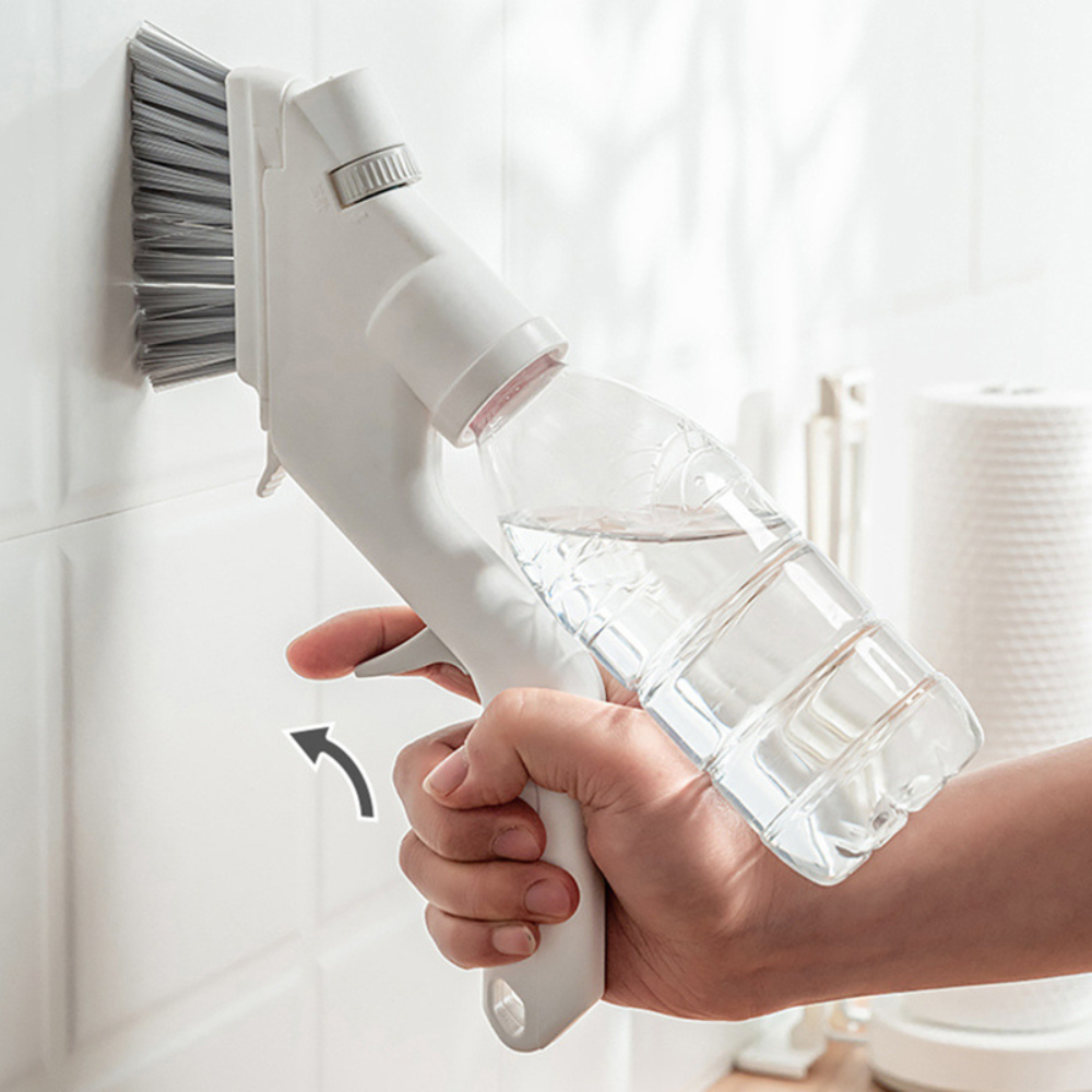4-in-1 Bathroom Floor and Wall Cleaner Tool