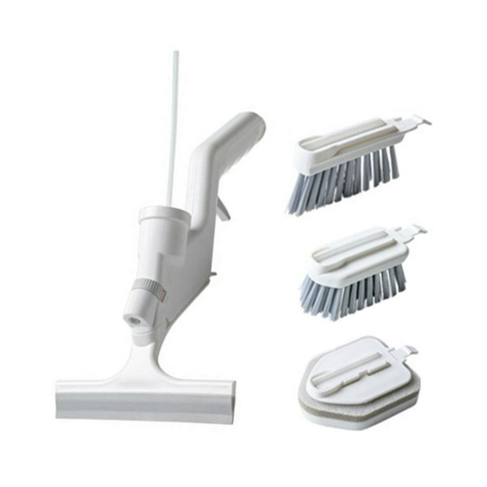 4-in-1 Bathroom Floor and Wall Cleaner Tool
