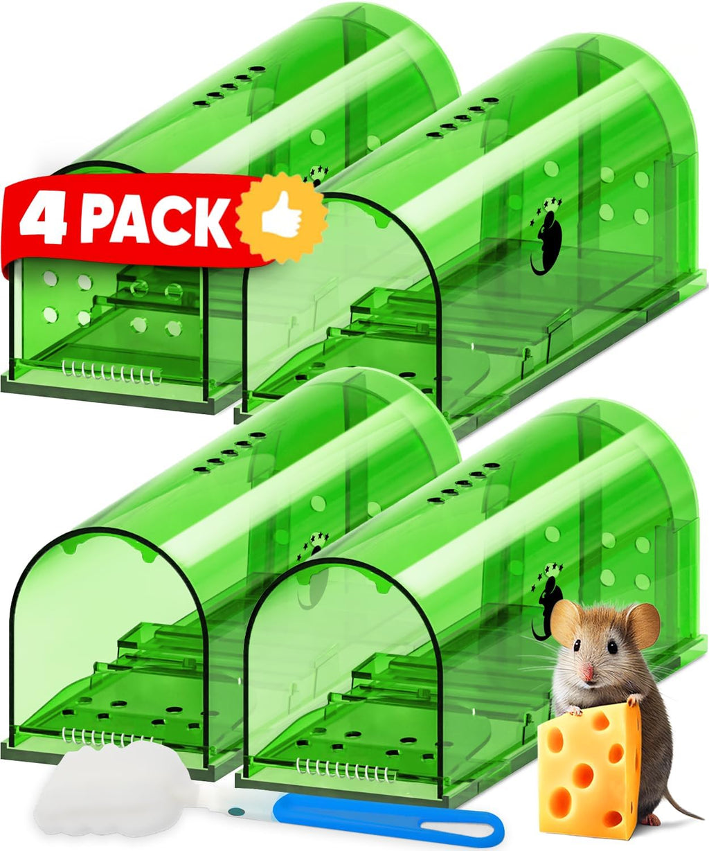 4-Pack Humane Mouse Trap
