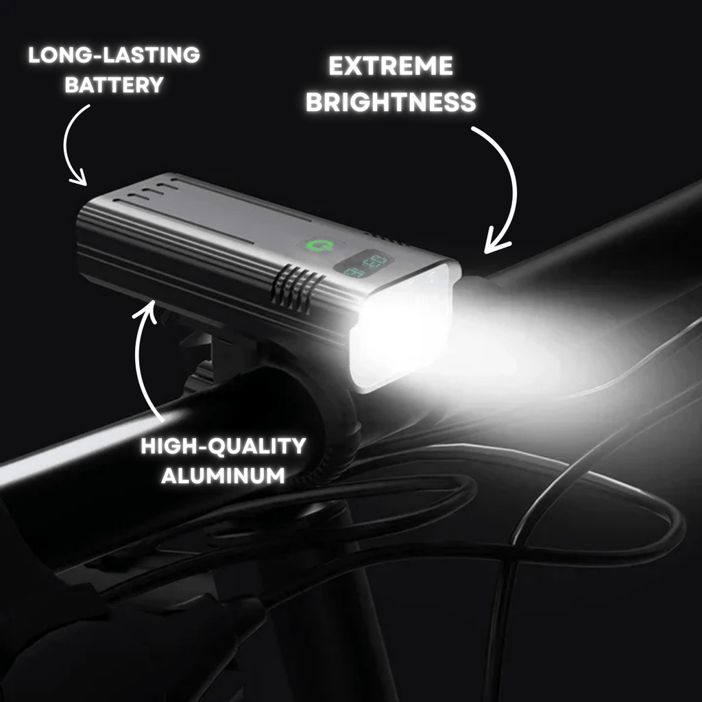 5000 Lumen Bike Light with 12 LEDs