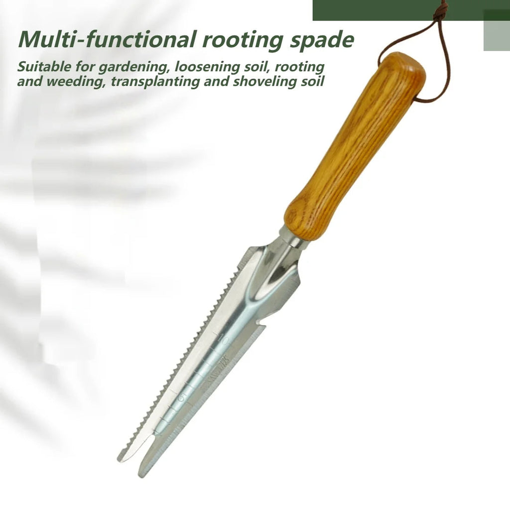 5-in-1 Stainless Steel Weed Puller Tool