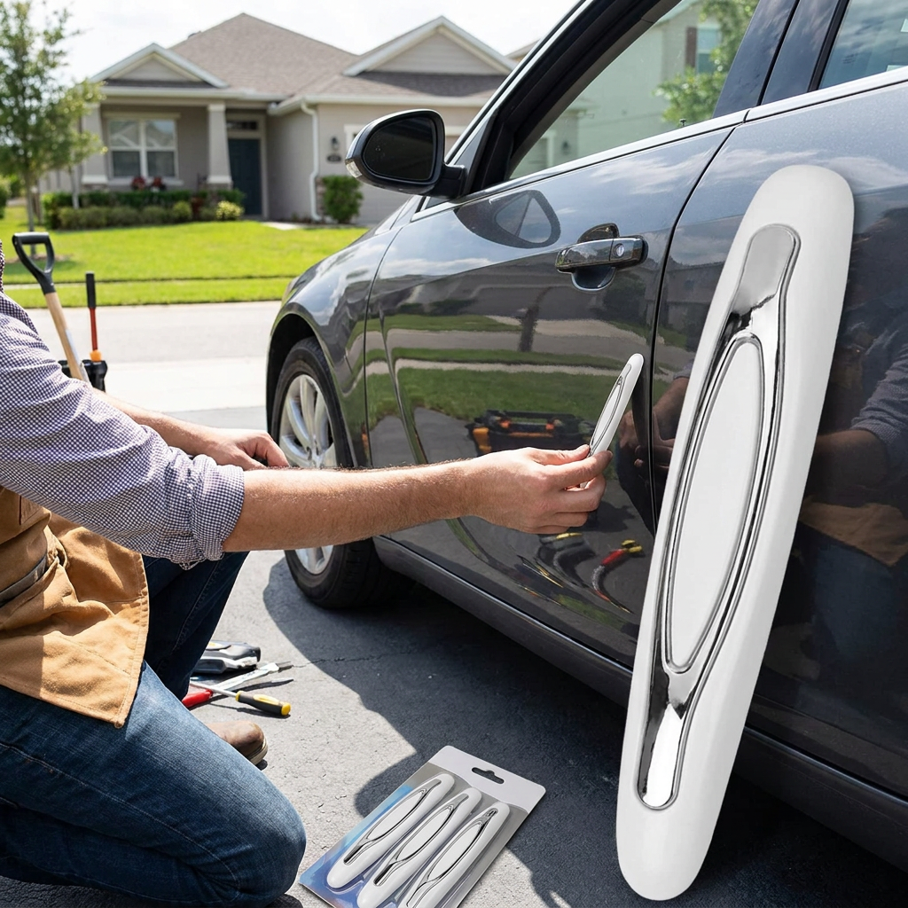 4-pack Car Door Protection Strips lifestyle photo
