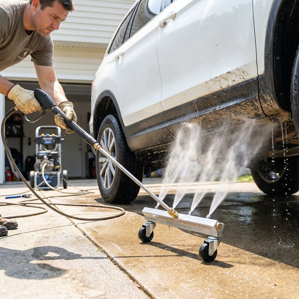 4000 PSI Under Car Pressure Washer lifestyle photo