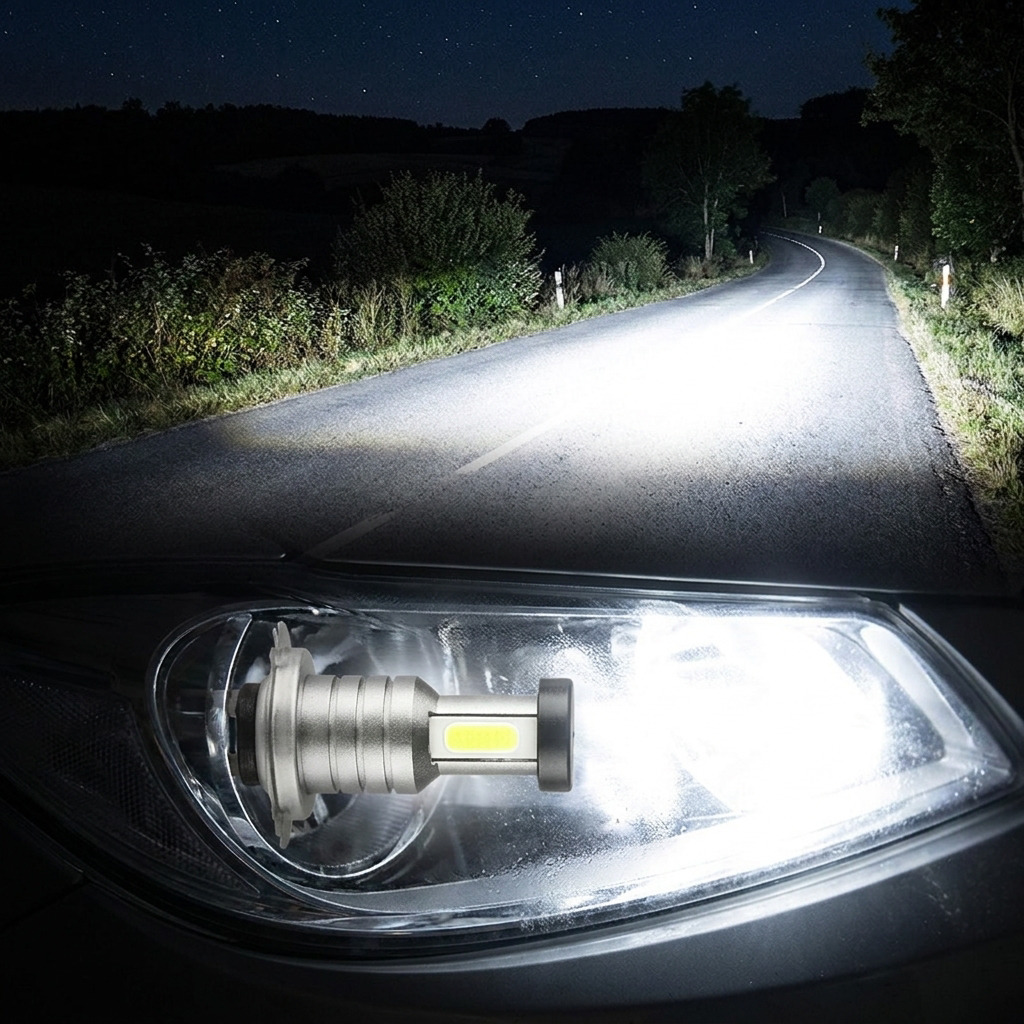 4x H7 LED Headlight Bulb Kit lifestyle photo