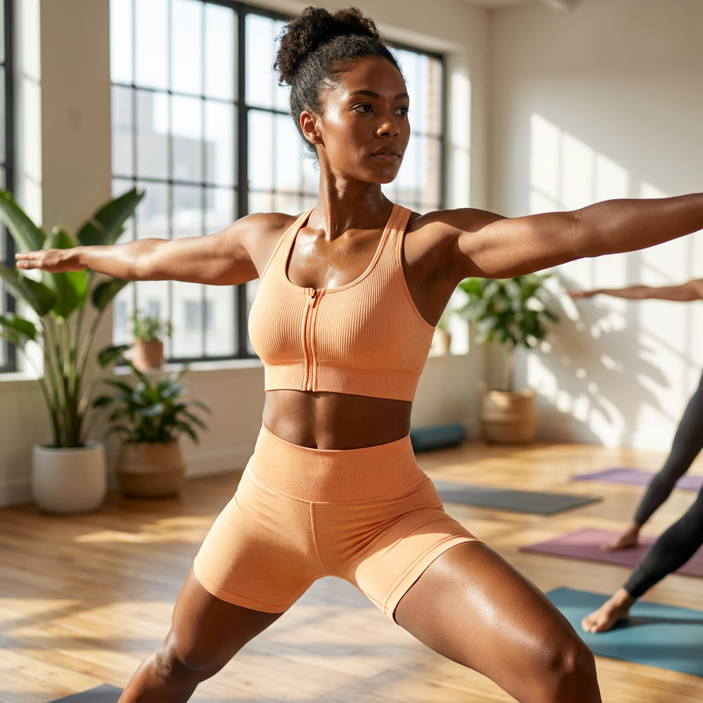 Sunbeam Zip Sports Bra lifestyle photo
