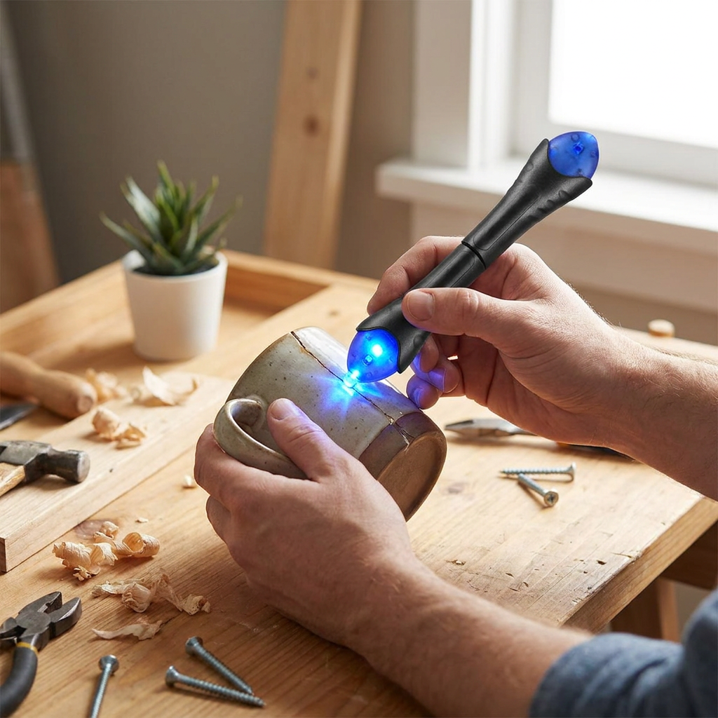 5 Second Super Glue with UV Light Technology lifestyle photo