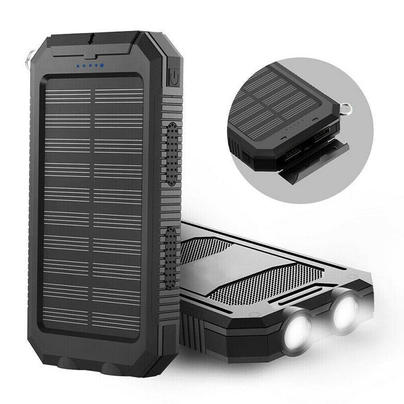500000mAh Solar Charger Waterproof Power Bank