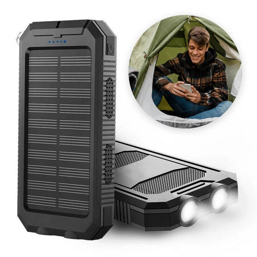 500000mAh Solar Charger Waterproof Power Bank