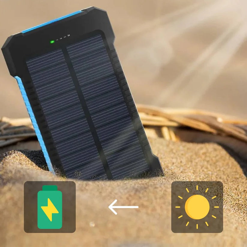 500000mAh Solar Charger Waterproof Power Bank
