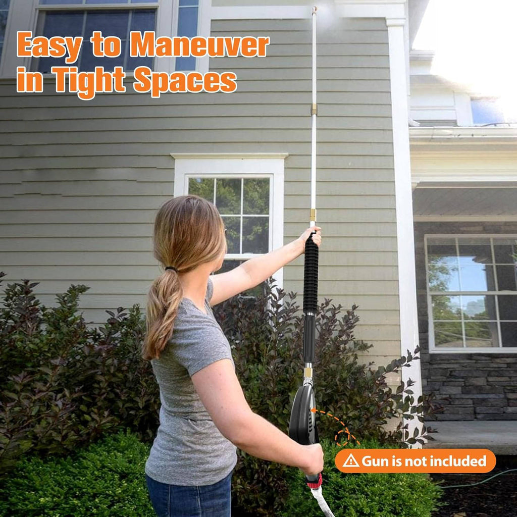 4000 PSI Telescoping High Pressure Power Washer Wand