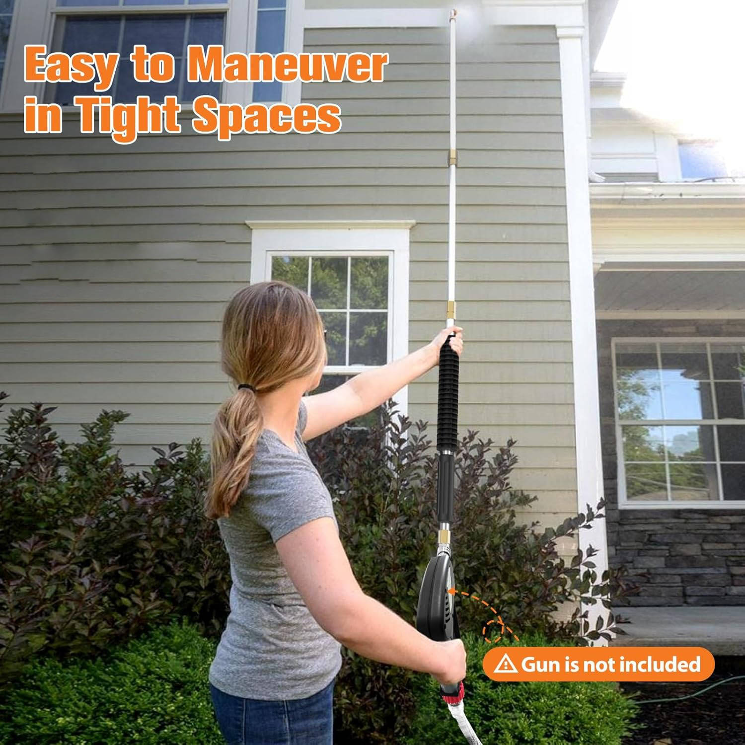 4000 PSI Telescoping High Pressure Power Washer Wand