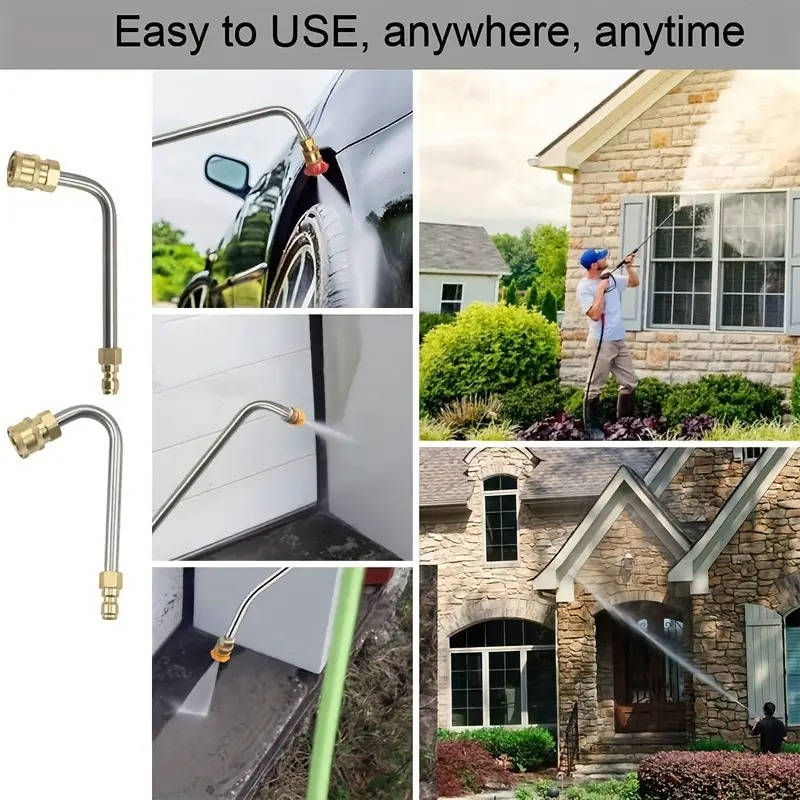 4000 PSI Telescoping High Pressure Power Washer Wand